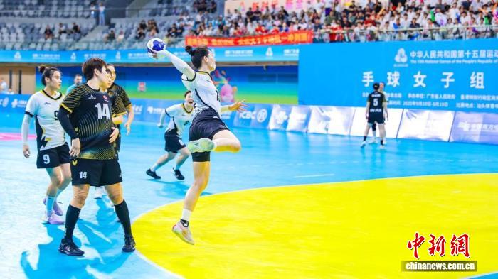 广东手球女子队半决赛逆