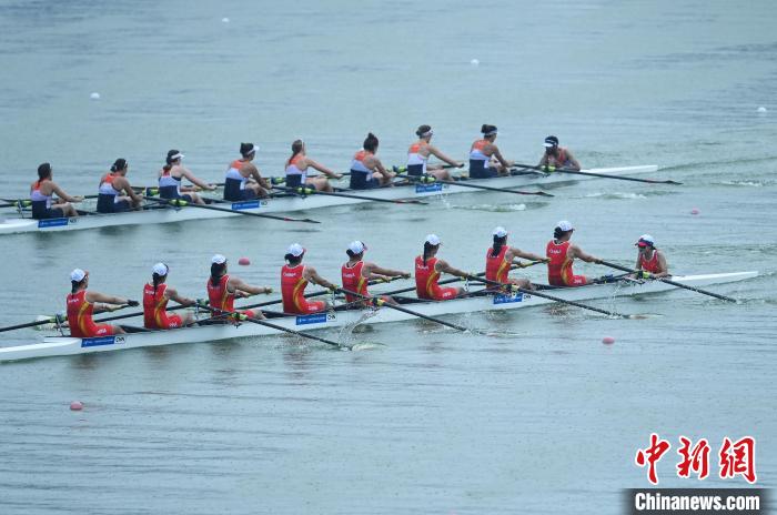 成都大运会赛艇项目中国队斩获四金，多项目夺